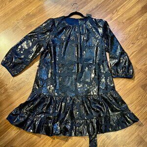 NWT - Kate Spade Full Bloom Metallic Shift - size XL - Parisia…